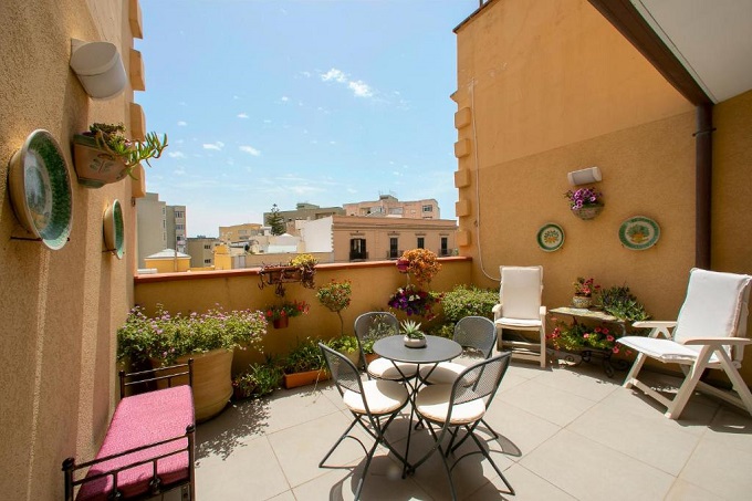 B&B con terrazza vicino alla spiaggia a Trapani Vicolo Villanova, 33 , 91100 Trapani